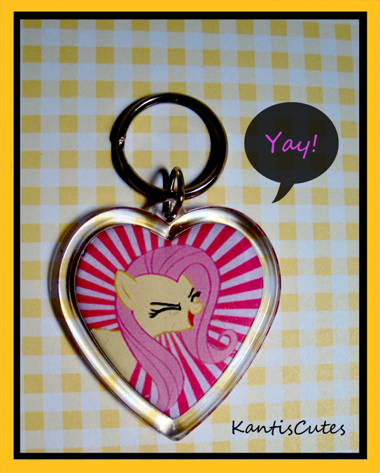 MLP: Fluttershy 02 Keychain