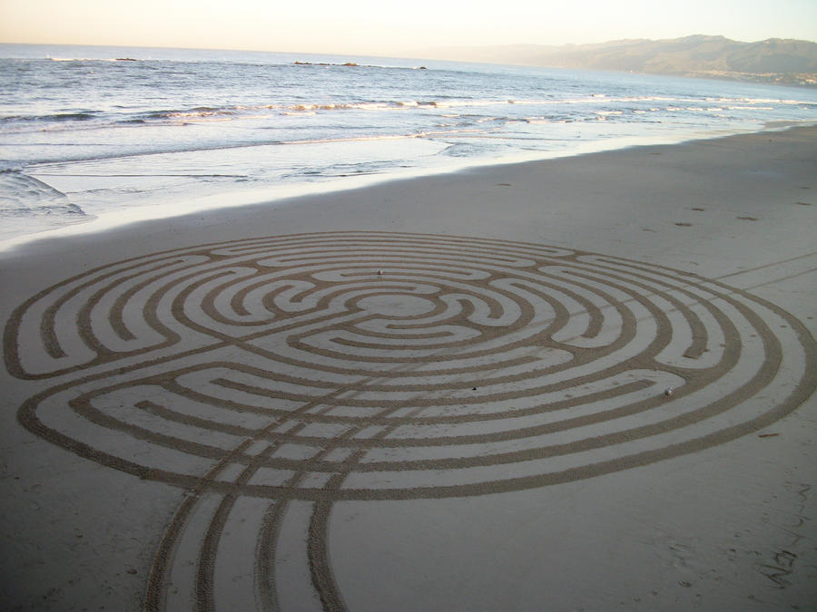 Labyrinth on the Beach by emlscanlan on DeviantArt