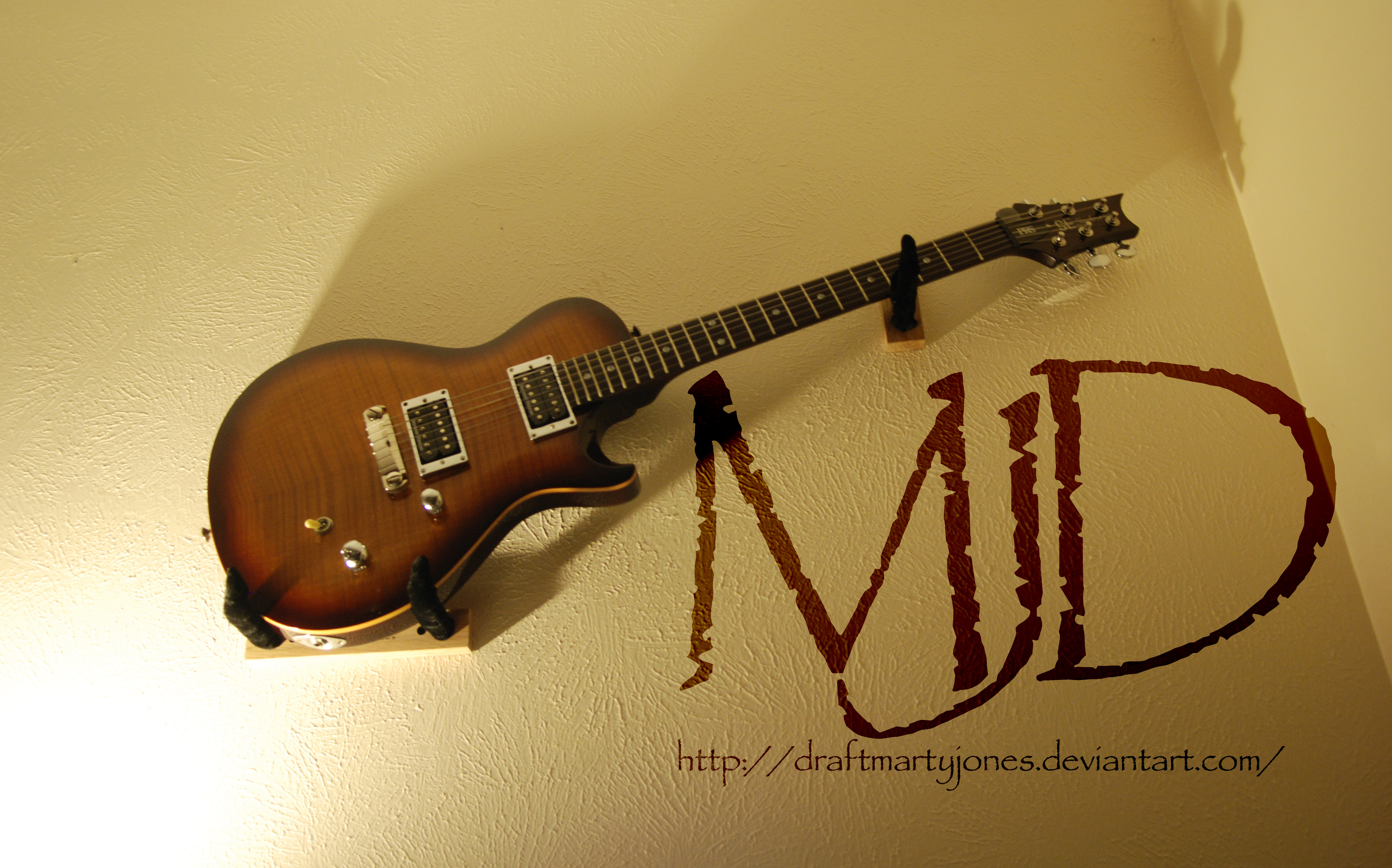 Wall Hanging Guitar By Draftmartyjones On Deviantart