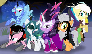 Halloween Mane6