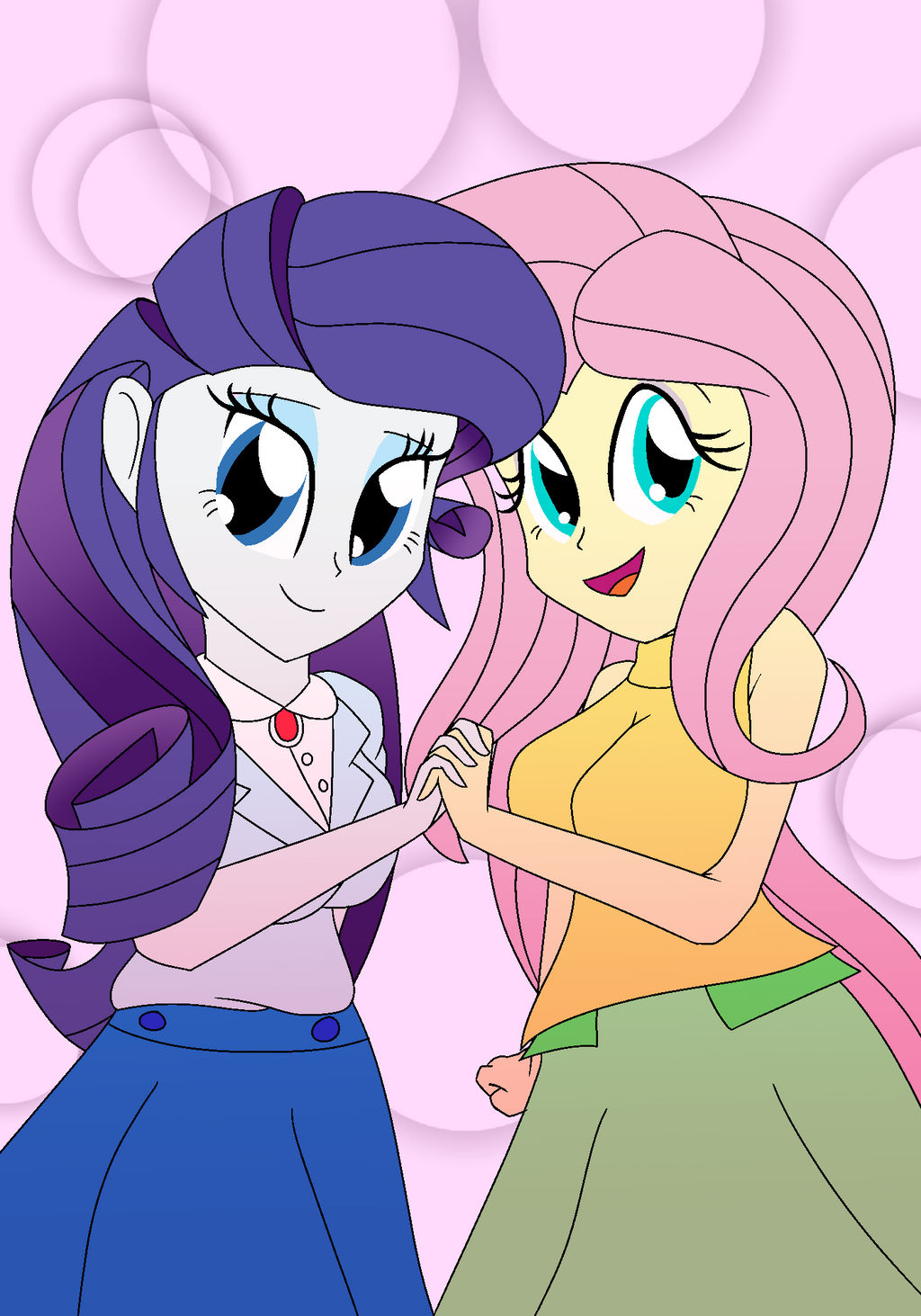 Rarity And Fluttershy By Geraritydevillefort On DeviantArt rarity-and-fluttershy-by-geraritydevillefort-on-deviantart