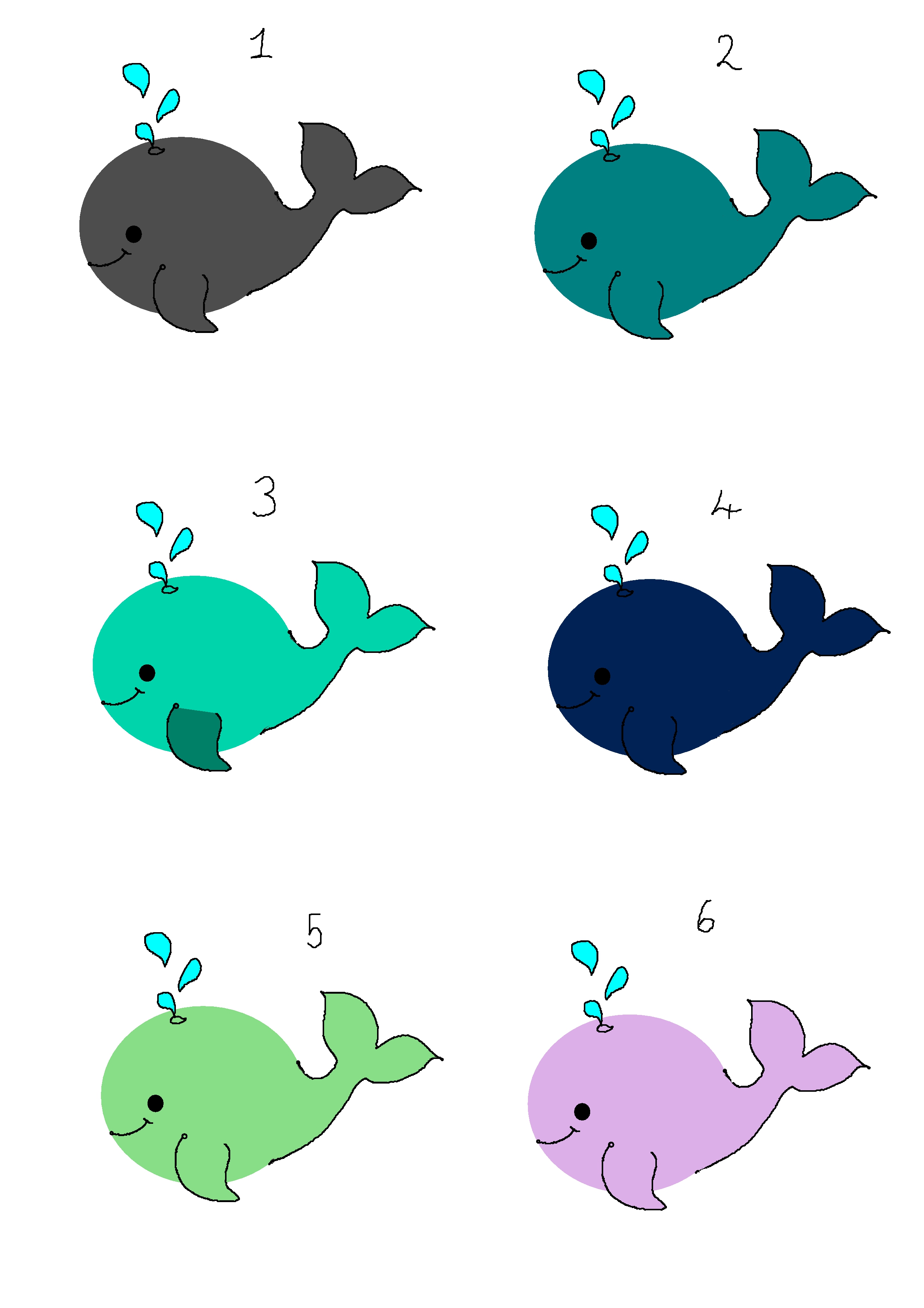 free whale adoptables! (closed) :(