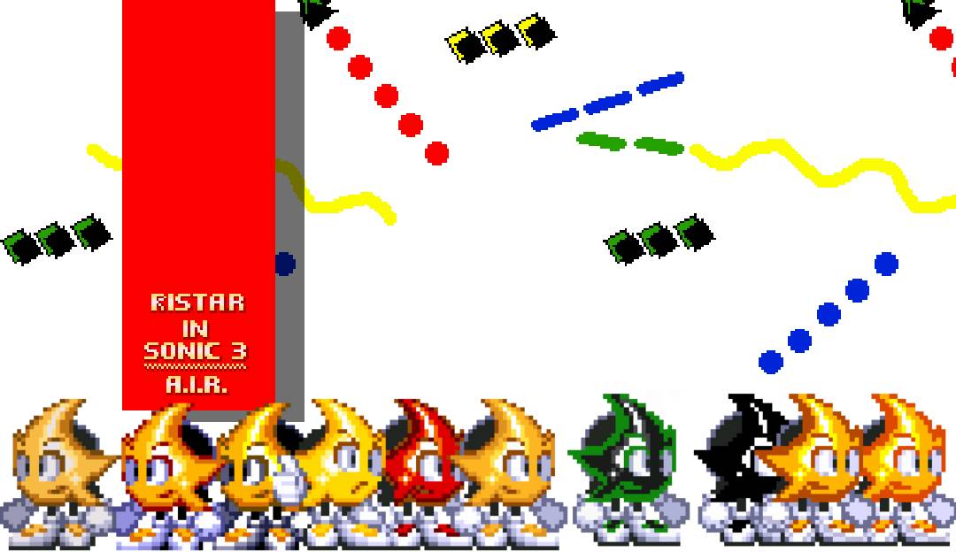 Extra slot Ristar sonic 3air by fuzehug4 on DeviantArt