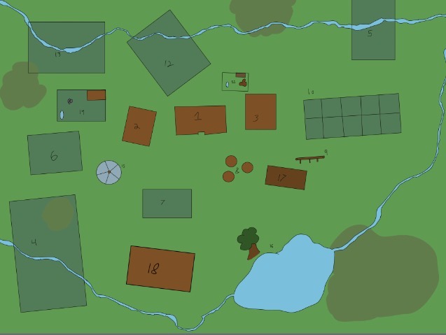 Complicated Ranch Map Cranberry creek ranch map by 12sparky on DeviantArt