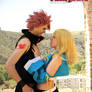 Natsu and Lucy - Fairy Tail cosplay