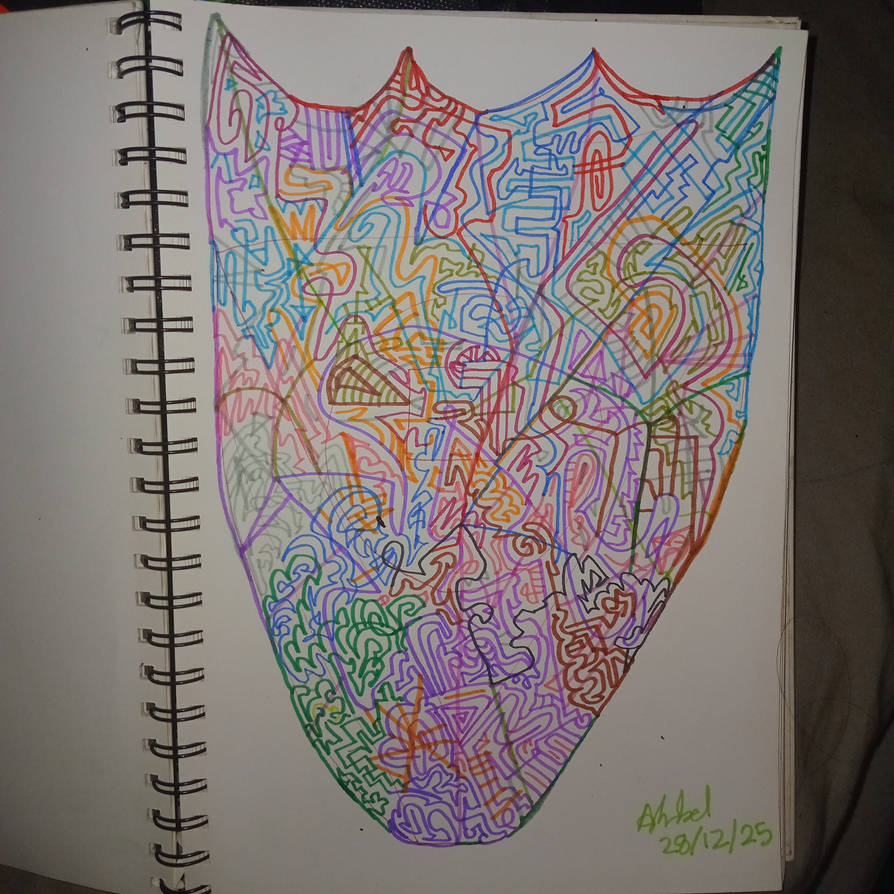 Abstract Shield Example Abstract Shield of Colour by XsaHero on DeviantArt