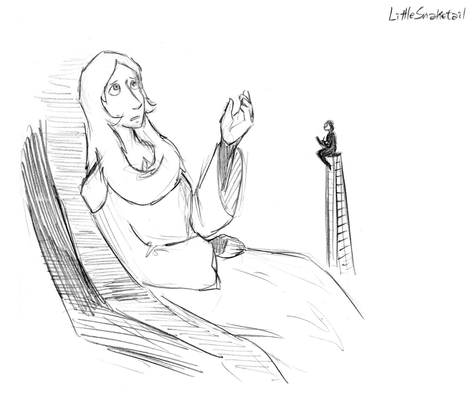 ''I guess I can't get over it, but...'' by LittleSnaketail