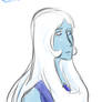 Blue Diamond doodle