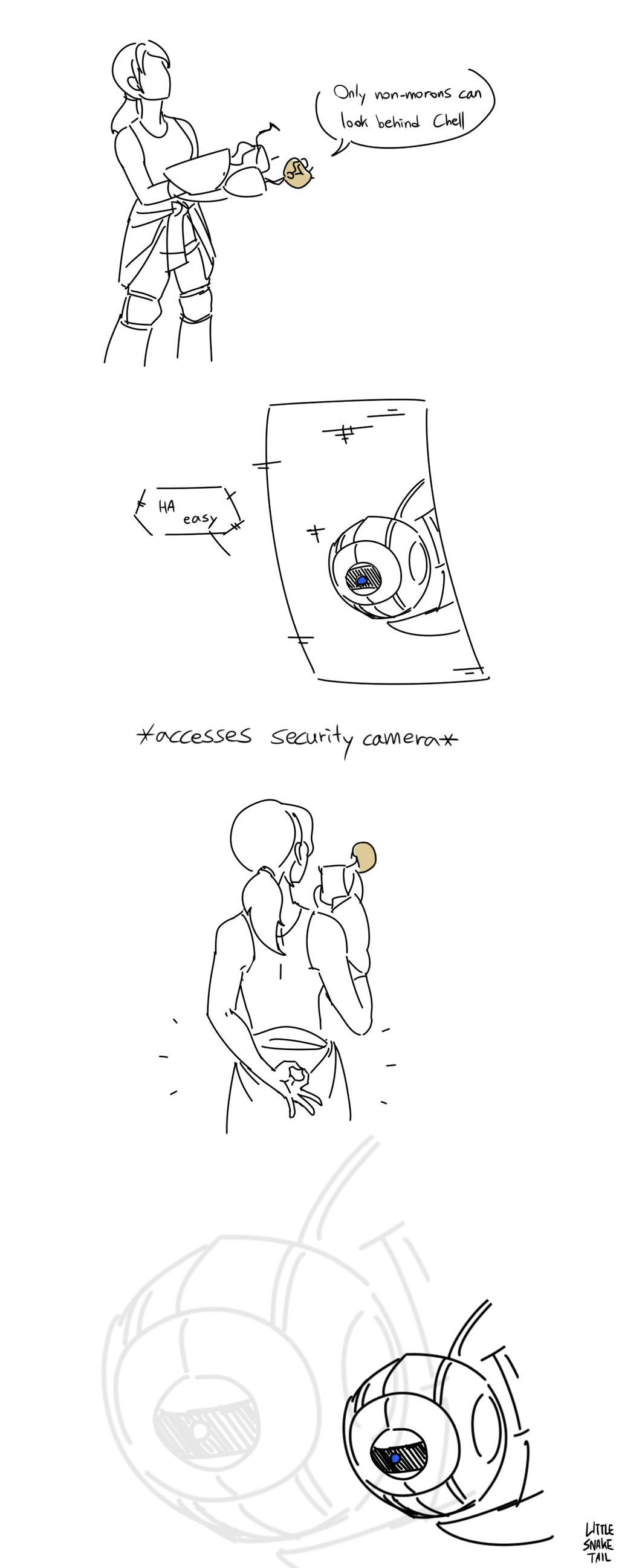 Gotcha by LittleSnaketail on DeviantArt