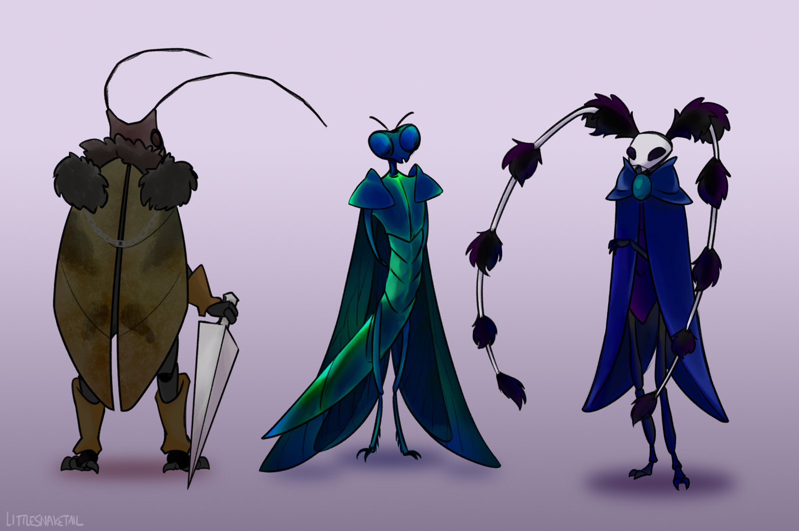Bugs by LittleSnaketail on DeviantArt