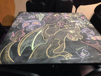August 2014 Chalk Table