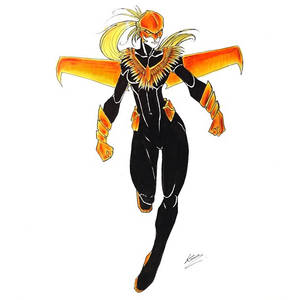 Flamebird's new costume!