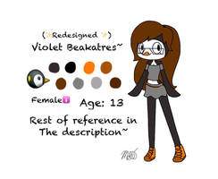 Redesign of my TAWoG OC~ Violet