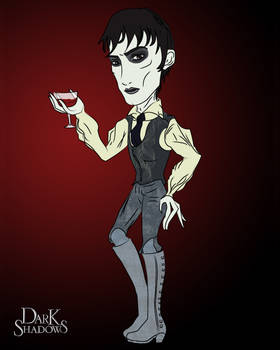 Dark Shadows Contest Portrait of Barnabas