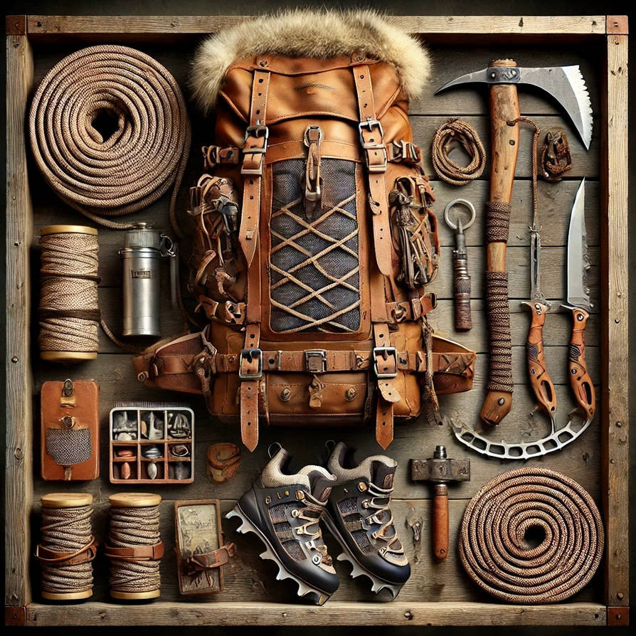 Wanderer Kit Master Mountaineer's Kit by hanse2022 on DeviantArt