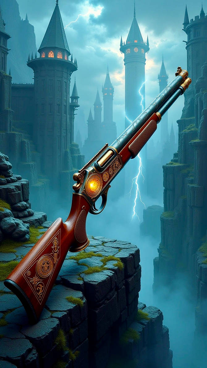 Fantasy Rifles Deviantart Rifle Variant 3 by hanse2022 on DeviantArt
