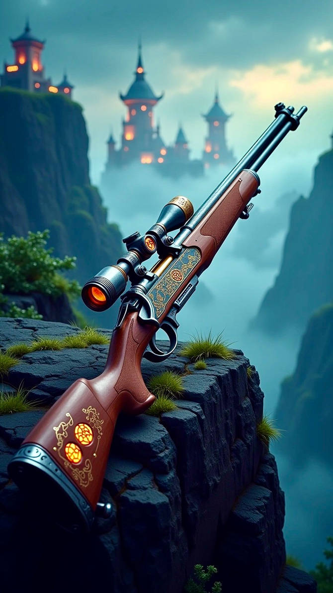Holy Rifle Deviantart Rifle Variant 6 by hanse2022 on DeviantArt