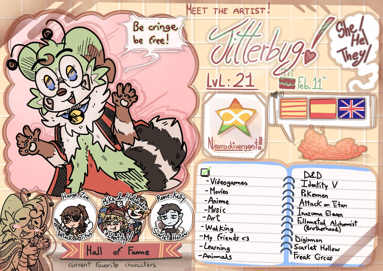 New Era! Meet me! - From KibyDraws to Jitterbug!
