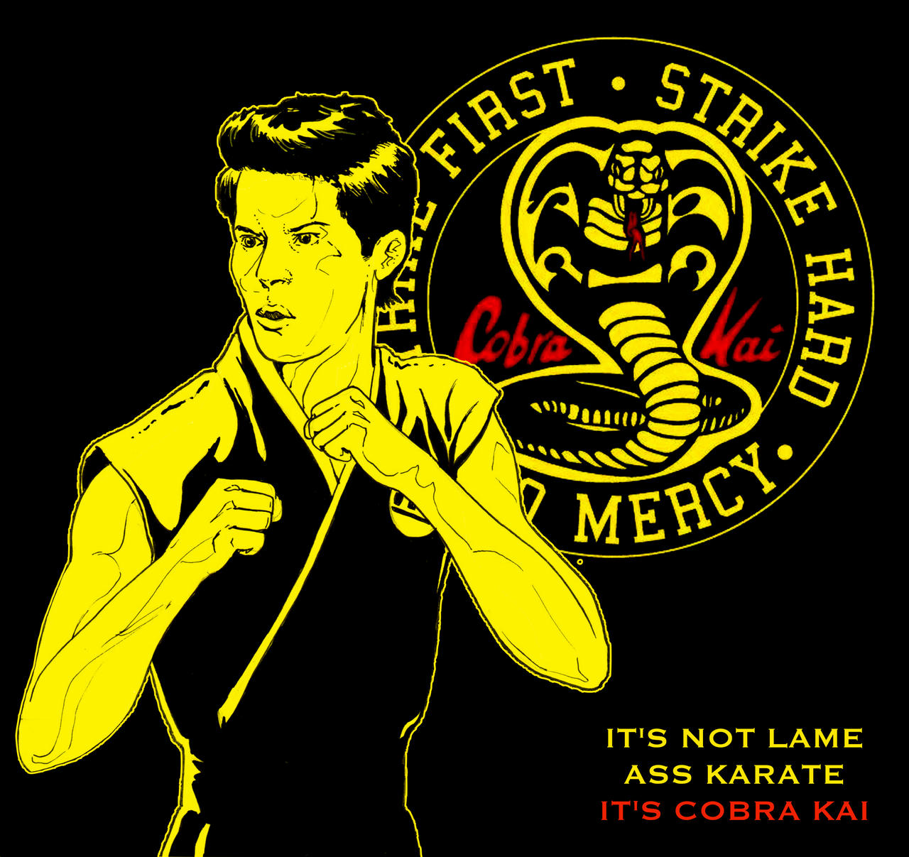 Cobra Kai Drawing Miguel - Gamer 4 Everbr
