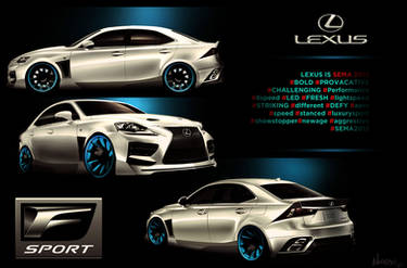 Lexus IS350 SEMA 2013