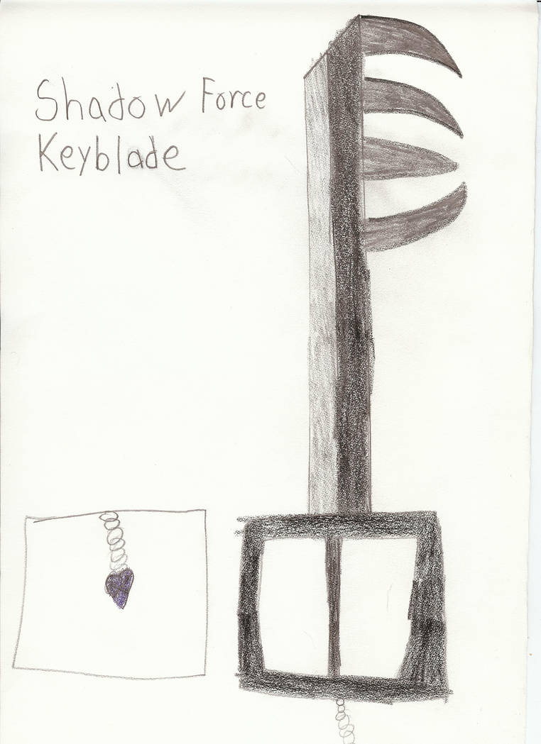 Shadow Force Keyblade by Wolf-Prince-Leon on DeviantArt