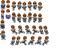 Pokemon Ranger Sprite set, Martin