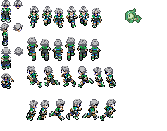 Pokemon Ranger Sprite set, Othello by Wolf-Prince-Leon on DeviantArt