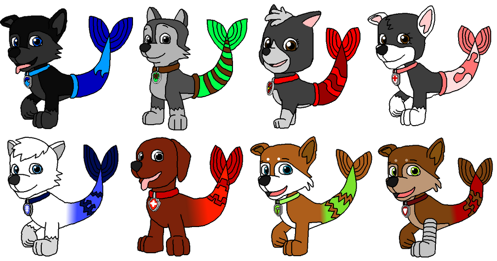 Merb Puppet Merpups - Reg and Blitz by Wolf-Prince-Leon on DeviantArt