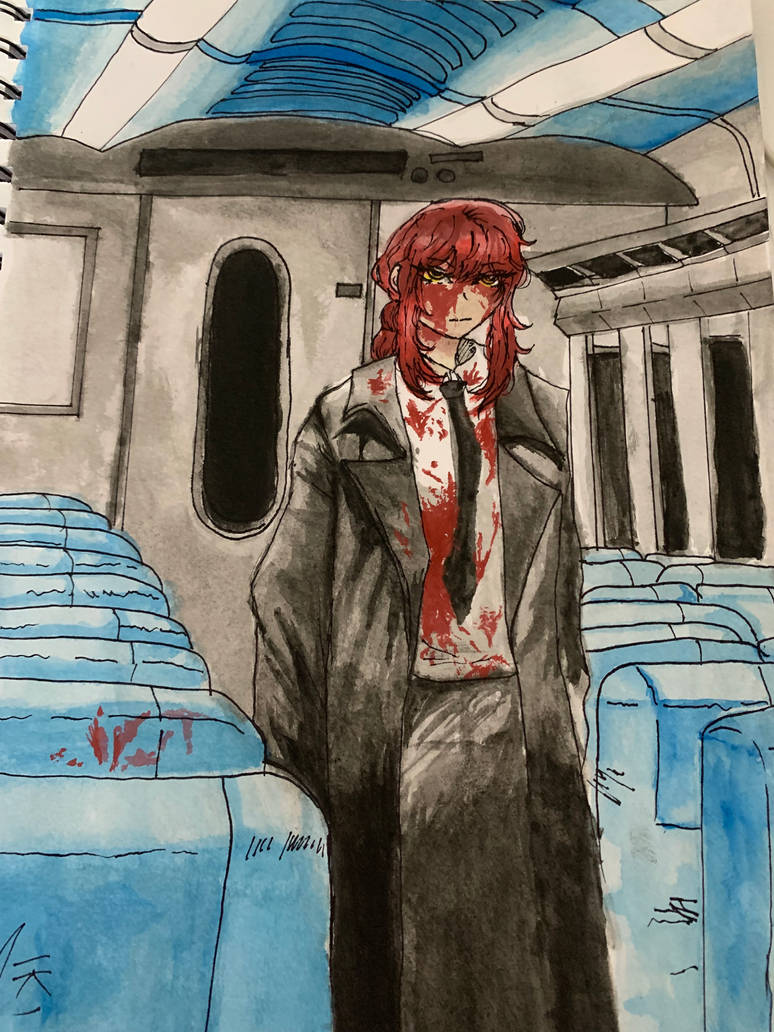 makima train scene by kiwimik on DeviantArt