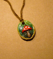 Magic Mushroom pendant