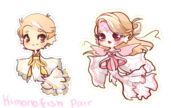 KIMONOFISH  COUPLE  ADOPTS  :closed