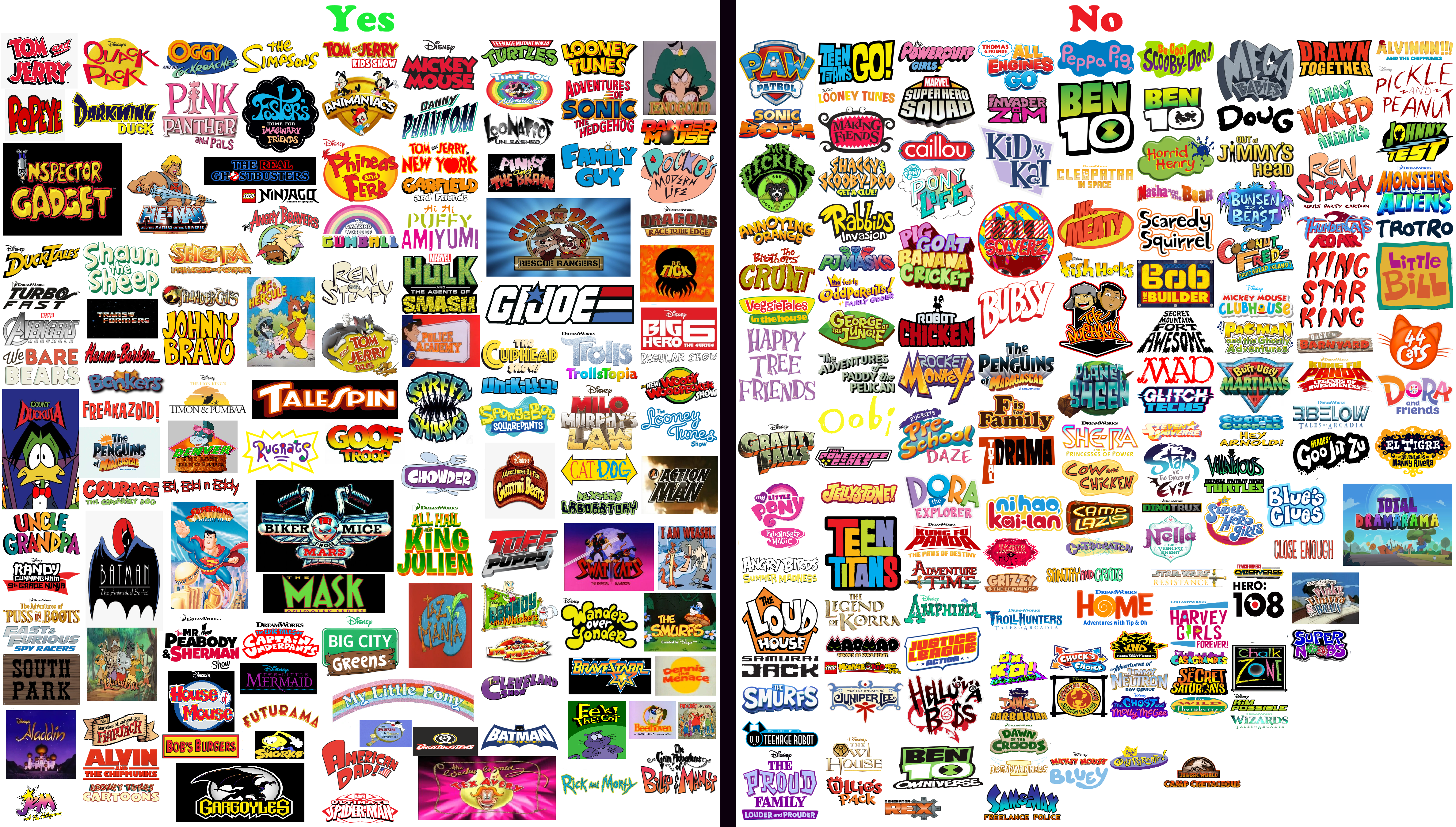 Cartoons shows deals list