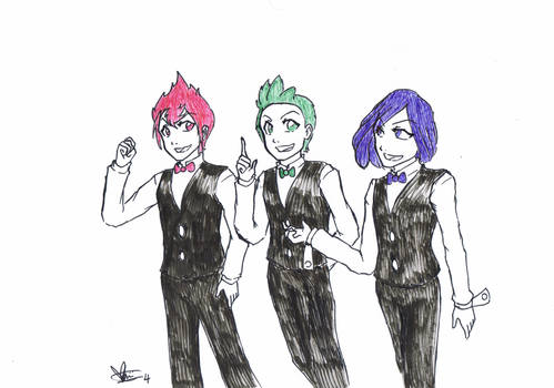 So I draw Striaton Trio AGAIN