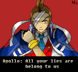 Apollo Justice - All your lies are belong by us