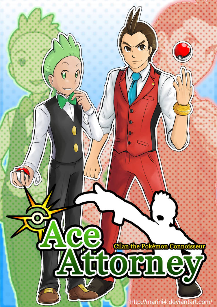 Ace Attorney Pokemon Cilan And Apollo By Marini4 On Deviantart Ace Attorney Pokemon Cilan And Apollo By Marini4 On Deviantart