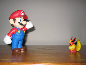 Mario vs. Flareon