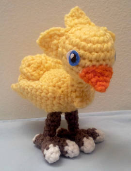 Amigurumi Crochet Chocobo Doll