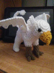 White Griffin Amigurumi