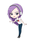 Chibi Commission : Twitch Girl by choyuki