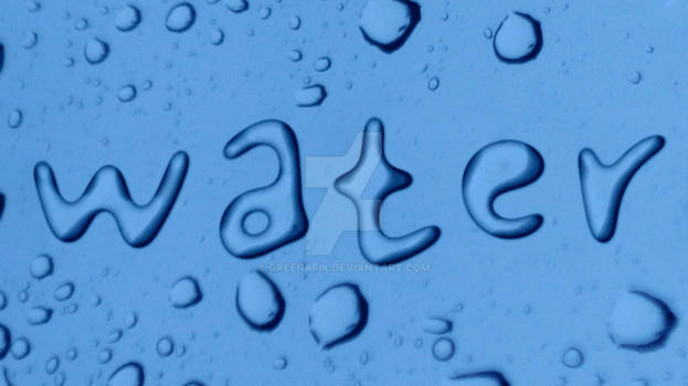 Water words animation - Adobe Photoshop - Tutorial