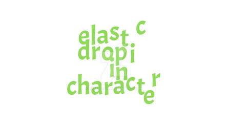 Elastic drop in character  Adobe Edge Animate  Tut