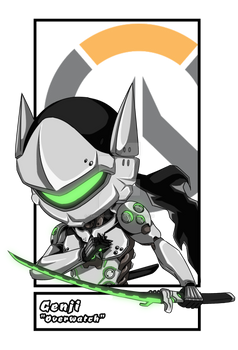 Genji Overwatch Chibi