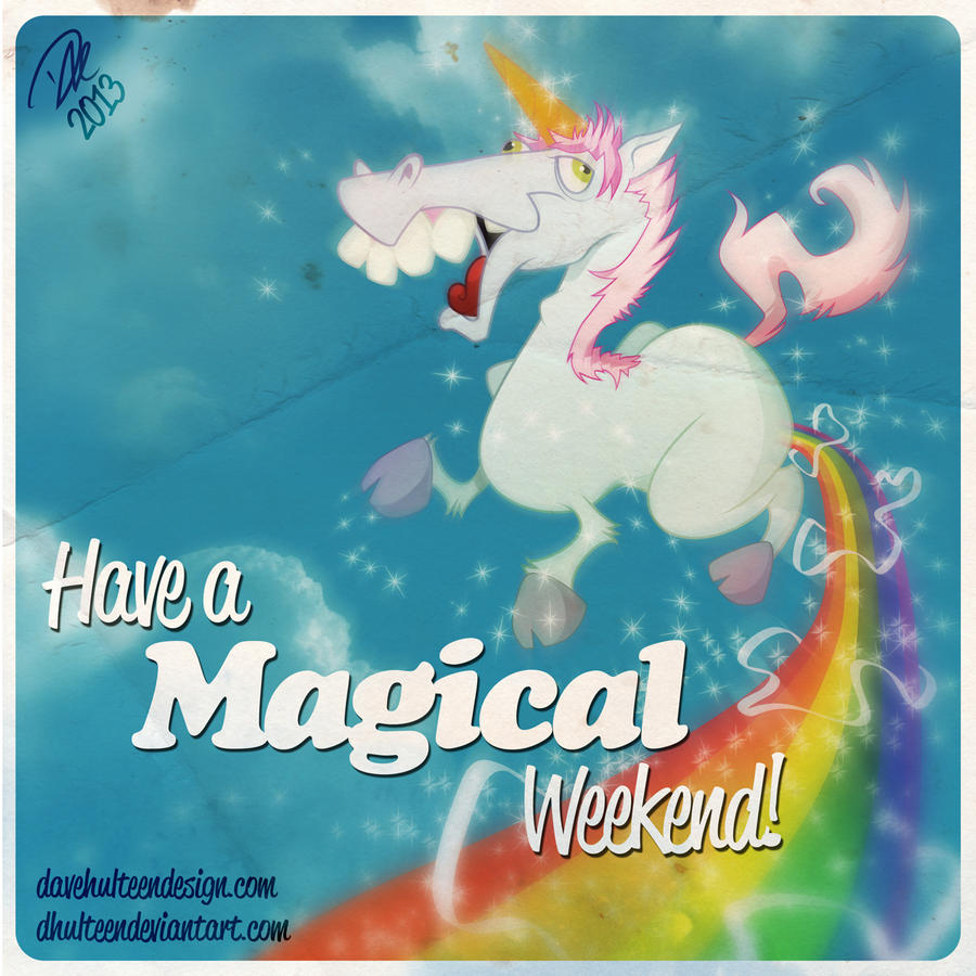 Have a MAGICAL Weekend!