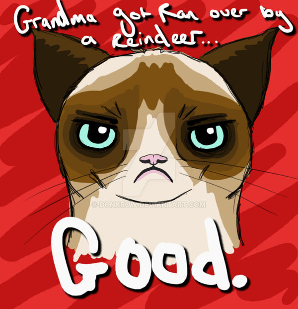 Grumpy Cat Rip Deviantart Grumpy cat by DonKrow on DeviantArt