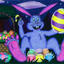 The Easter Bunny and the Glow Eggs