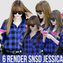 6 Renders SNSD Jessica@Emiyeol