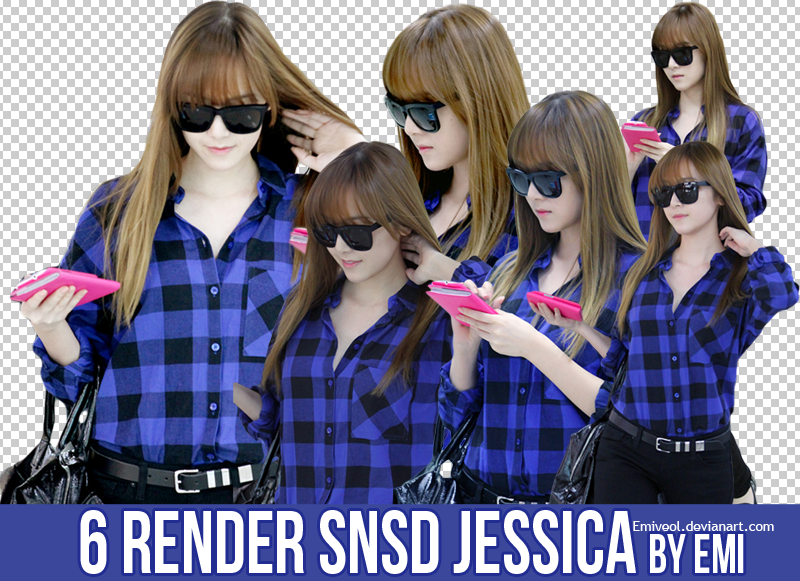 6 Renders SNSD Jessica@Emiyeol