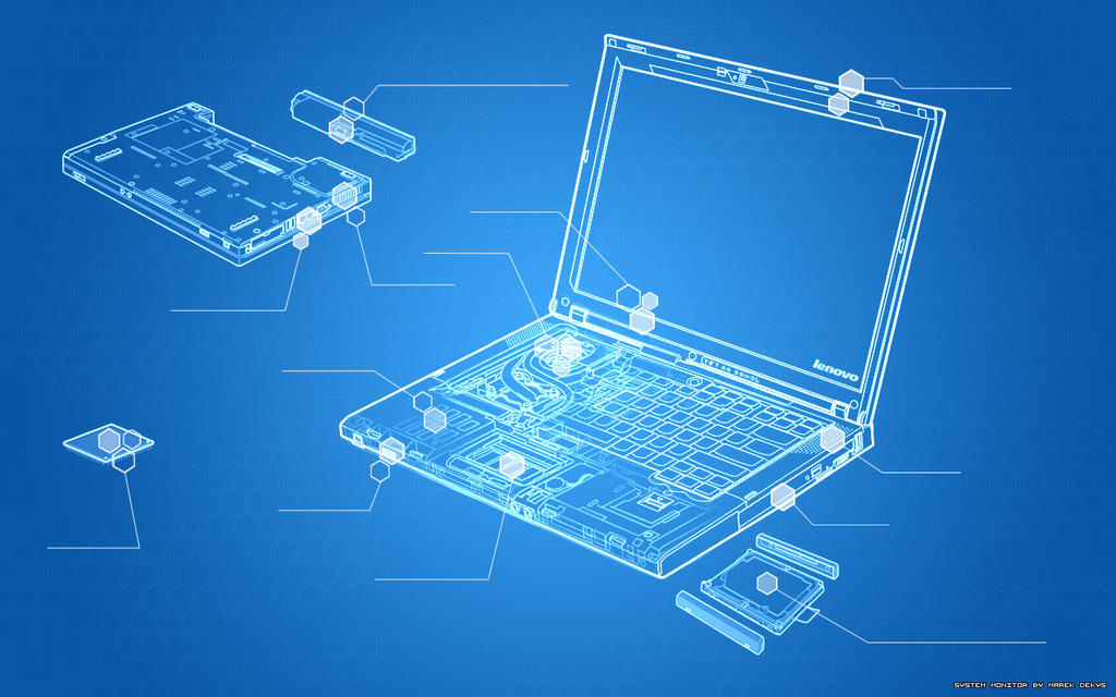 System Monitor wallpaper by Marek-Dekys on DeviantArt