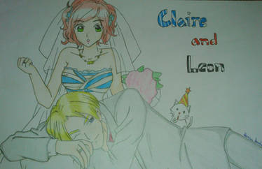 Claire and Leon