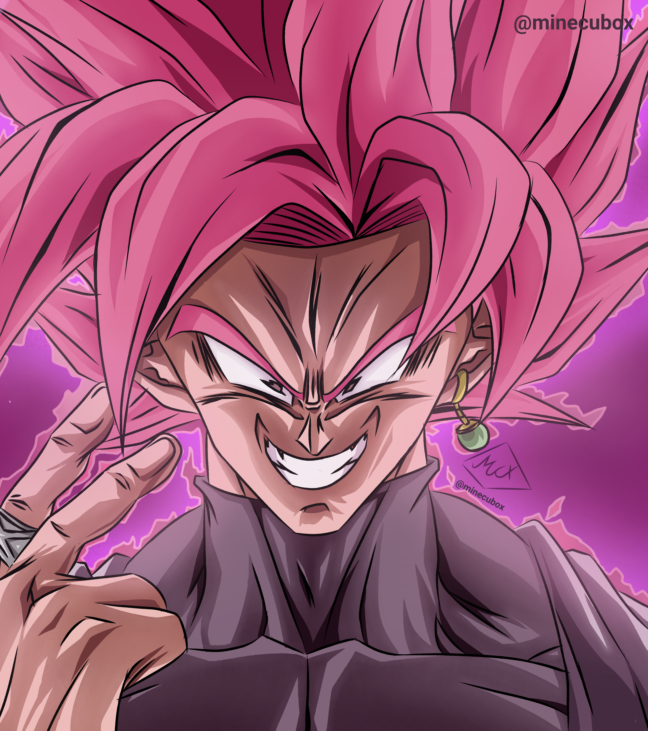 goku black ssj rose by Minecubox on DeviantArt goku black ssj rose by Minecubox on DeviantArt